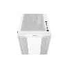 Caja de PC DeepCool CC360 WH ARGB Mini Tower blanca — Micro-ATX/Mini-ITX, cristal templado, 2x 3,5