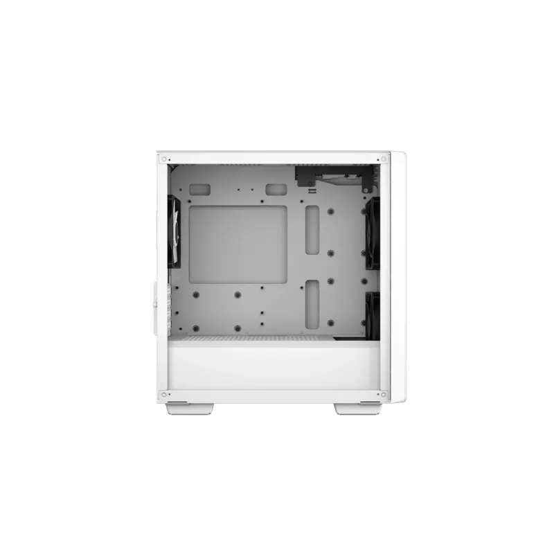 Caja de PC DeepCool CC360 WH ARGB Mini Tower blanca — Micro-ATX/Mini-ITX, cristal templado, 2x 3,5