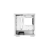 Caja de PC DeepCool CC360 WH ARGB Mini Tower blanca — Micro-ATX/Mini-ITX, cristal templado, 2x 3,5