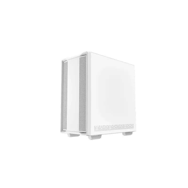 Caja de PC DeepCool CC360 WH ARGB Mini Tower blanca — Micro-ATX/Mini-ITX, cristal templado, 2x 3,5