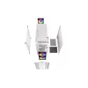 Caja de PC DeepCool CC360 WH ARGB Mini Tower blanca — Micro-ATX/Mini-ITX, cristal templado, 2x 3,5