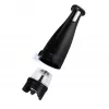 Adler AD 4449B set de molinillos eléctricos de sal y pimienta, 3 molinillos, muelas de cerámica, carga USB-C, batería de litio, 7 W, 150 ml, negro mate