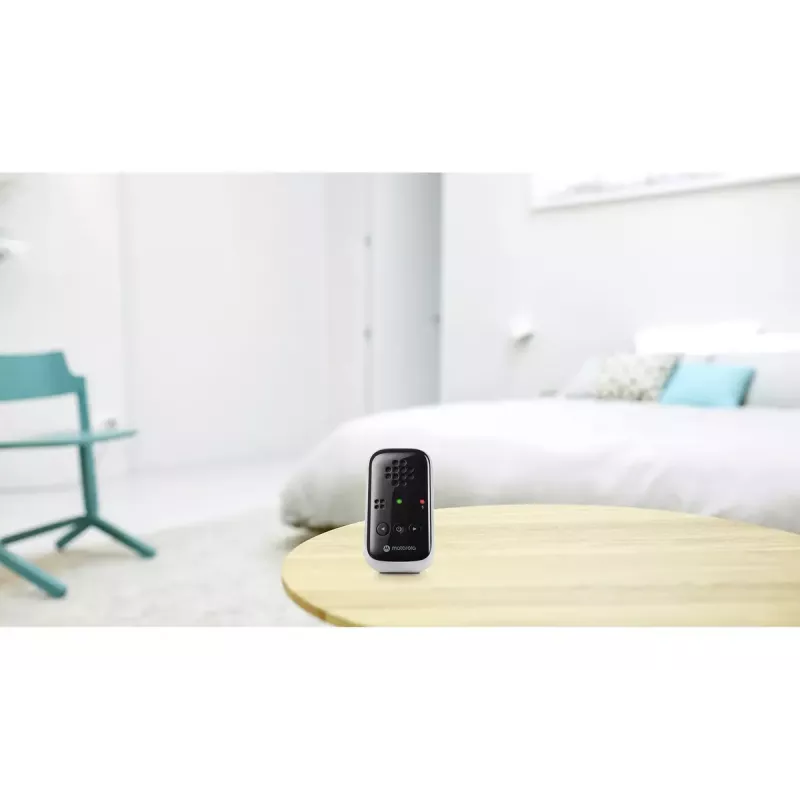 Audio-bebé Motorola PIP10 con radio DECT, micrófono de alta sensibilidad, unidad móvil para padres