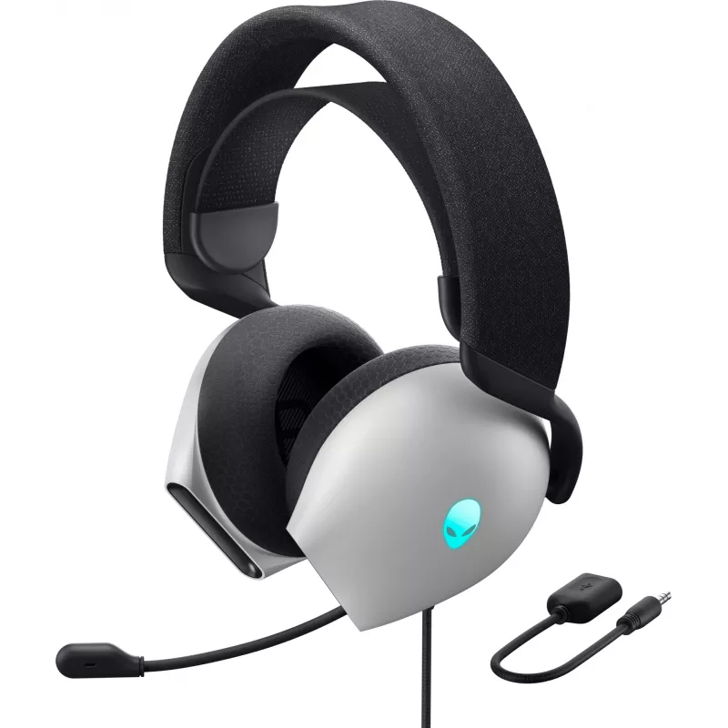 Alienware AW520H Headset Auriculares gaming con cable con diadema Blanco
