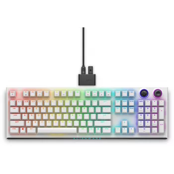 Alienware Tri-Mode AW920K Teclado Gaming USB + RF Wireless + Bluetooth Blanco