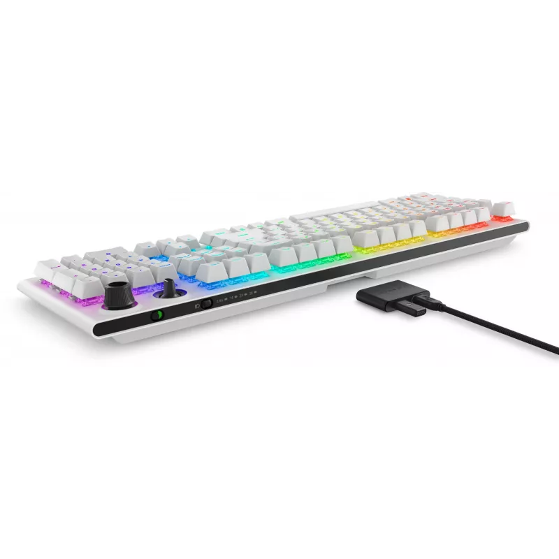 Alienware Tri-Mode AW920K Teclado Gaming USB + RF Wireless + Bluetooth Blanco