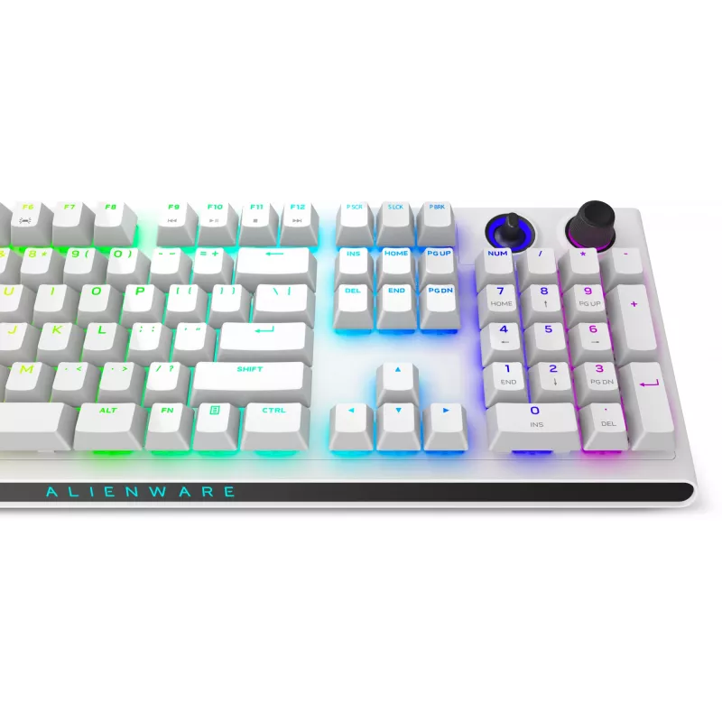 Alienware Tri-Mode AW920K Teclado Gaming USB + RF Wireless + Bluetooth Blanco