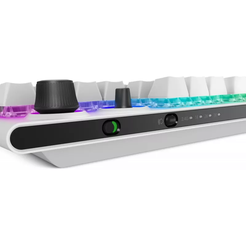 Alienware Tri-Mode AW920K Teclado Gaming USB + RF Wireless + Bluetooth Blanco