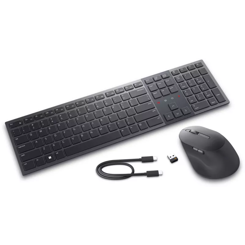Teclado y ratón DELL Pro Premium Collaboration - KM900 - US International (QWERTY)