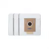 Bolsas de polvo para robot aspirador Ecovacs DDB030016, blanco, pack de 3
