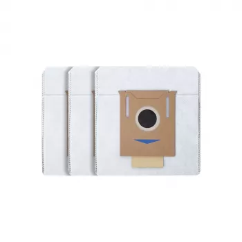 Bolsas de polvo para robot aspirador Ecovacs DDB030016, blanco, pack de 3