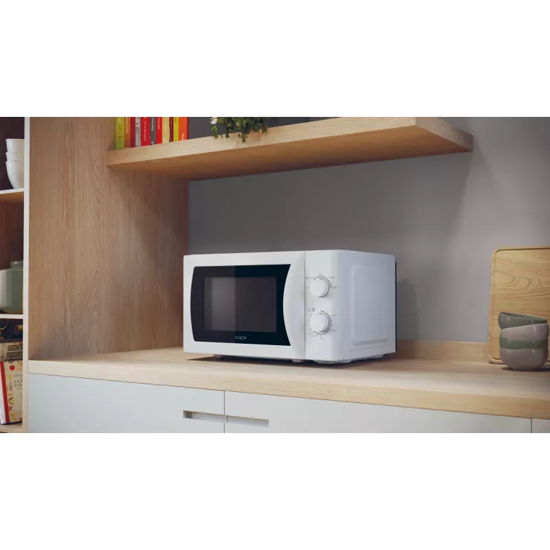 Microondas Candy Idea CMW20SMW blanco solo, de sobremesa, 20 L, 700 W