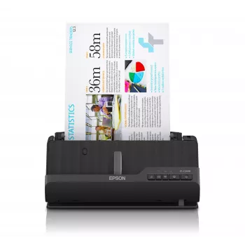 Epson ES-C320W escáner de alimentación ADF + 600 x 600 DPI A4 negro