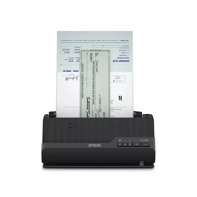 Epson ES-C320W escáner de alimentación ADF + 600 x 600 DPI A4 negro