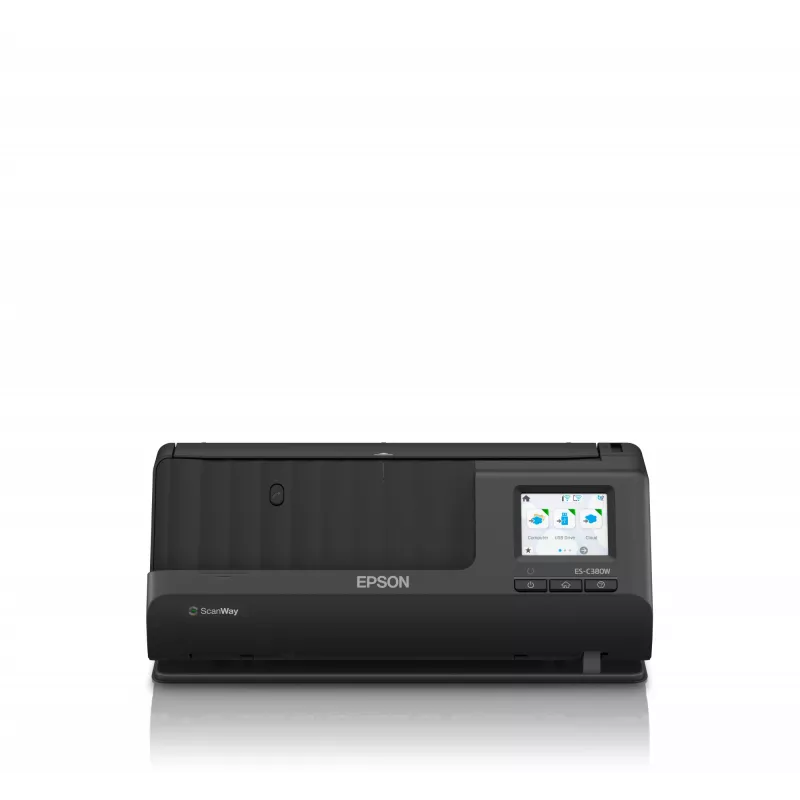 Epson ES-C380W escáner de alimentación ADF + 600 x 600 DPI A4 negro