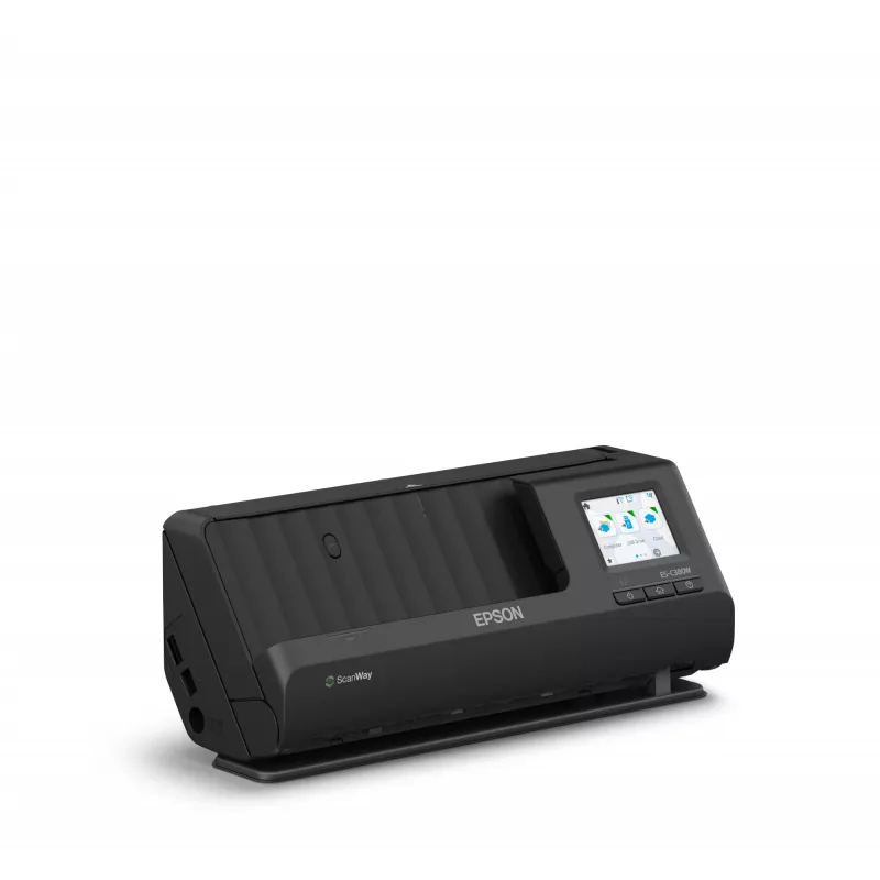Epson ES-C380W escáner de alimentación ADF + 600 x 600 DPI A4 negro
