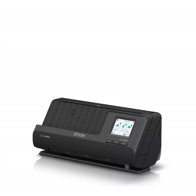 Epson ES-C380W escáner de alimentación ADF + 600 x 600 DPI A4 negro