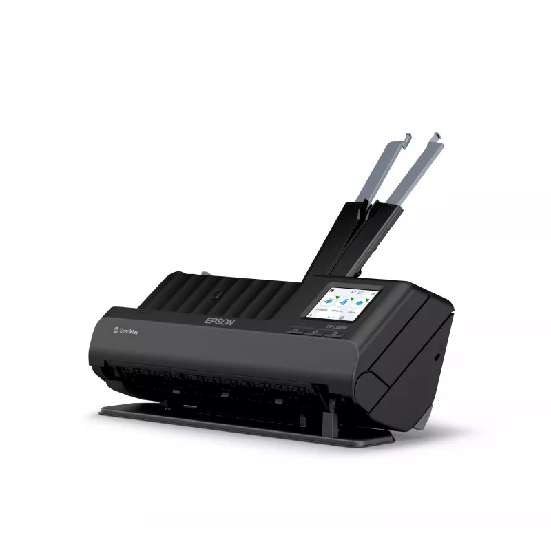 Epson ES-C380W escáner de alimentación ADF + 600 x 600 DPI A4 negro