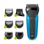 Braun Series 3 310BT afeitadora eléctrica – afeitadora de lámina húmeda y seca con accesorios recortadores de barba