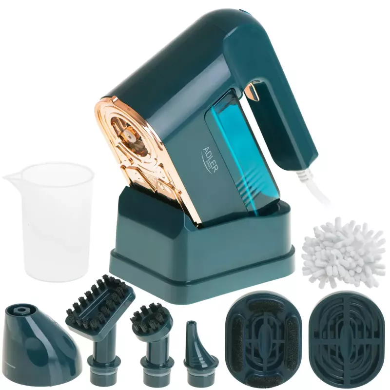 Limpiador a vapor de mano Adler AD 7050 — 1200 W, 3,5 bar de presión de vapor