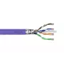 DIGITUS cable de instalación - CAT6 - F/UTP - AWG 23/1 - 100m - violeta
