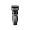 Panasonic ES-RW33 afeitadora eléctrica de láminas, Wet & Dry, inalámbrica, recortadora desplegable, autonomía de 30 min, negro/plateado
