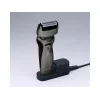 Panasonic ES-RW33 afeitadora eléctrica de láminas, Wet & Dry, inalámbrica, recortadora desplegable, autonomía de 30 min, negro/plateado
