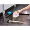 Black & Decker NVC215WA-QW DustBuster aspirador de mano inalámbrico, capacidad de polvo 0,3 l, 1500 mAh de iones de litio, filtro lavable, azul/gris