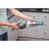 Black & Decker NVC215WA-QW DustBuster aspirador de mano inalámbrico, capacidad de polvo 0,3 l, 1500 mAh de iones de litio, filtro lavable, azul/gris