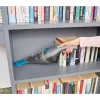 Black & Decker NVC215WA-QW DustBuster aspirador de mano inalámbrico, capacidad de polvo 0,3 l, 1500 mAh de iones de litio, filtro lavable, azul/gris