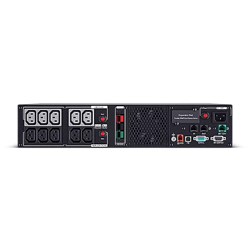 CyberPower PR1500ERTXL2U Professional Rack/Tower XL SAI Line-Interactive, 1500 VA / 1500 W, 2U, onda sinusoidal pura, 10 tomas IEC C13