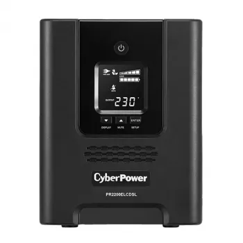 CyberPower PR2200ELCDSL SAI (sistema de alimentación ininterrumpida) line-interactive 2,2 kVA 1980 W 9 tomas AC