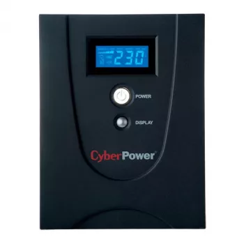 Sistema de alimentación ininterrumpida CYBERPOWER VALUE2200EILCD, 2,2 kVA (1320 W), 6 salidas AC, AVR, LCD, torre, 230 V