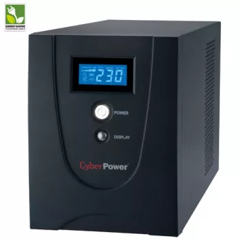 Sistema de alimentación ininterrumpida CYBERPOWER VALUE2200EILCD, 2,2 kVA (1320 W), 6 salidas AC, AVR, LCD, torre, 230 V