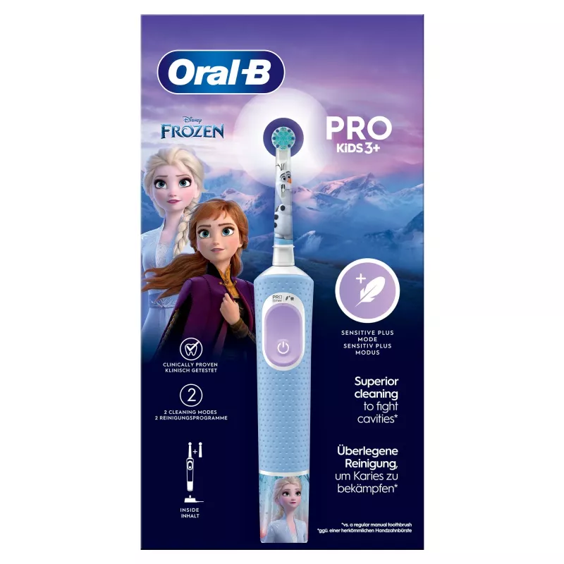 Oral-B Pro Kids cepillo de dientes rotatorio infantil azul claro