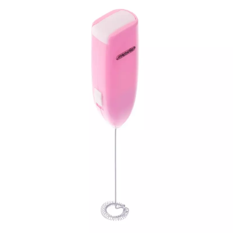 Espumador de leche Mesko MS 4493p – espumador eléctrico de mano, rosa