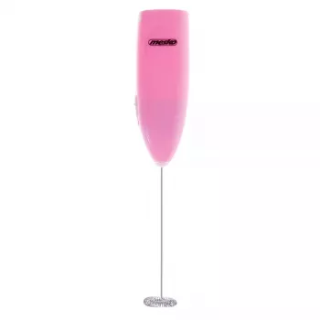 Espumador de leche Mesko MS 4493p – espumador eléctrico de mano, rosa