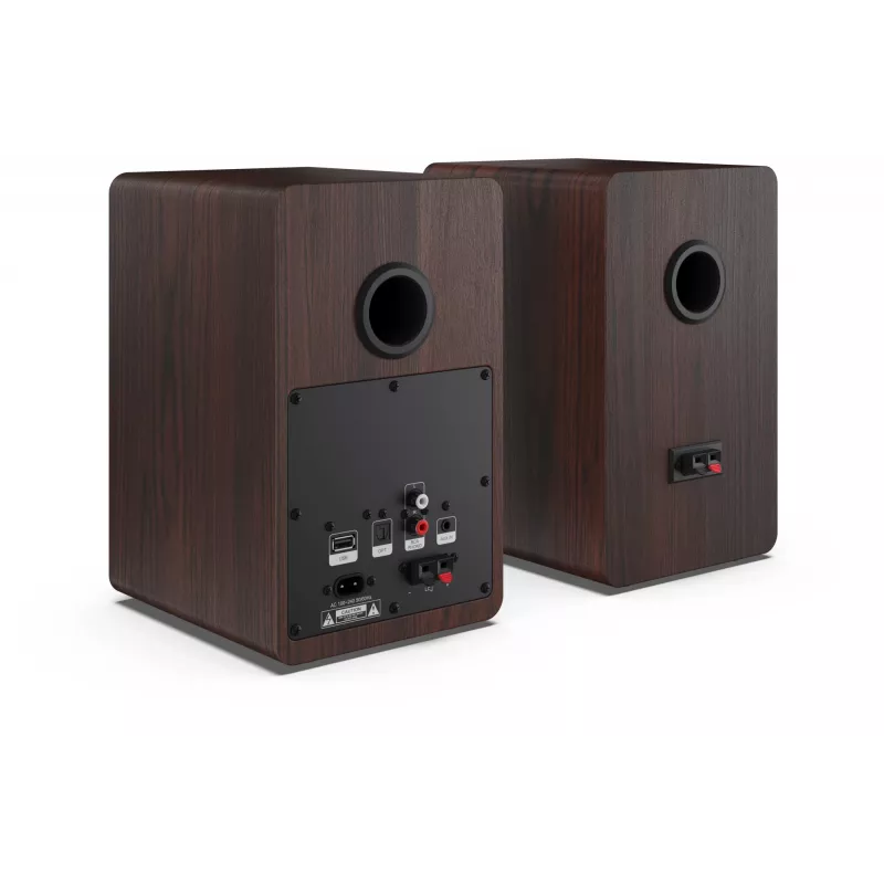 Sharp BOOKSHELF SPEAKERS altavoces de estantería de 2 vías marrón con cable e inalámbricos 60 W