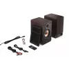Sharp BOOKSHELF SPEAKERS altavoces de estantería de 2 vías marrón con cable e inalámbricos 60 W