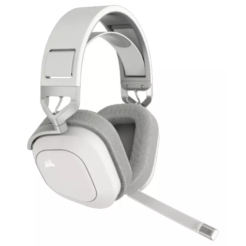 CORSAIR auriculares gaming HS80 MAX – inalámbricos – blanco