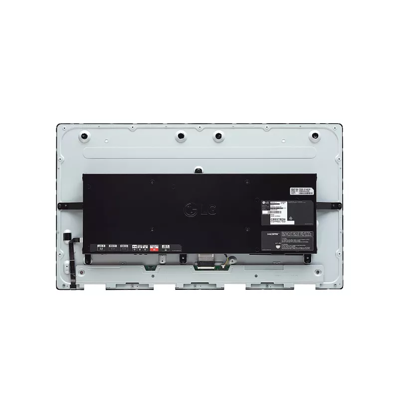 LG 27TNF3K-S pantalla de señalización panel plano de señalización digital 68,6 cm (27 pulgadas) LED 300 cd/m² Full HD plateado pantalla táctil WebOS 16/7