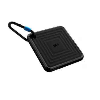 SILICON POWER SSD portátil - Pc60 - 2TB - USB 3.2 - negro