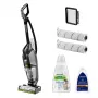 Bissell CrossWave Hydrosteam Pet Pro aspirador de batería AC aspirador en húmedo y seco sin bolsa 0 L 1100 W negro, plateado