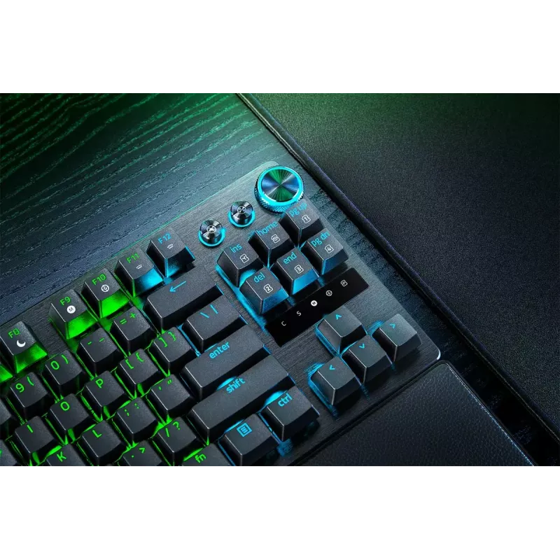 Teclado Razer Huntsman V3 Pro Tenkeyless interruptor óptico RGB negro
