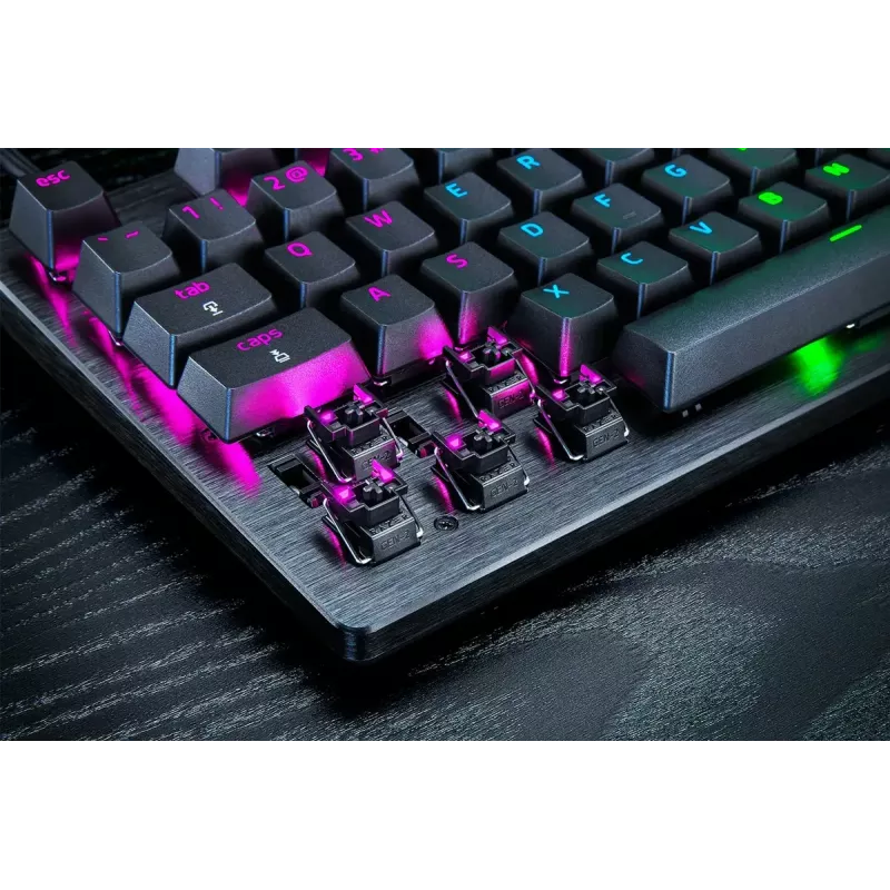 Teclado Razer Huntsman V3 Pro Tenkeyless interruptor óptico RGB negro