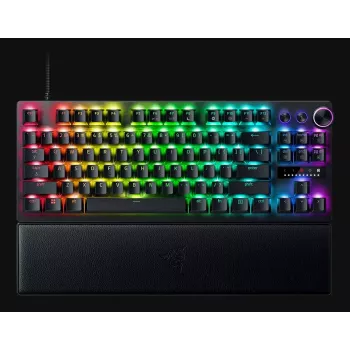 Teclado Razer Huntsman V3 Pro Tenkeyless interruptor óptico RGB negro