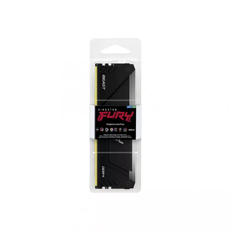 Kingston Technology FURY Beast 16GB 3200MT/s DDR4 CL16 DIMM RGB