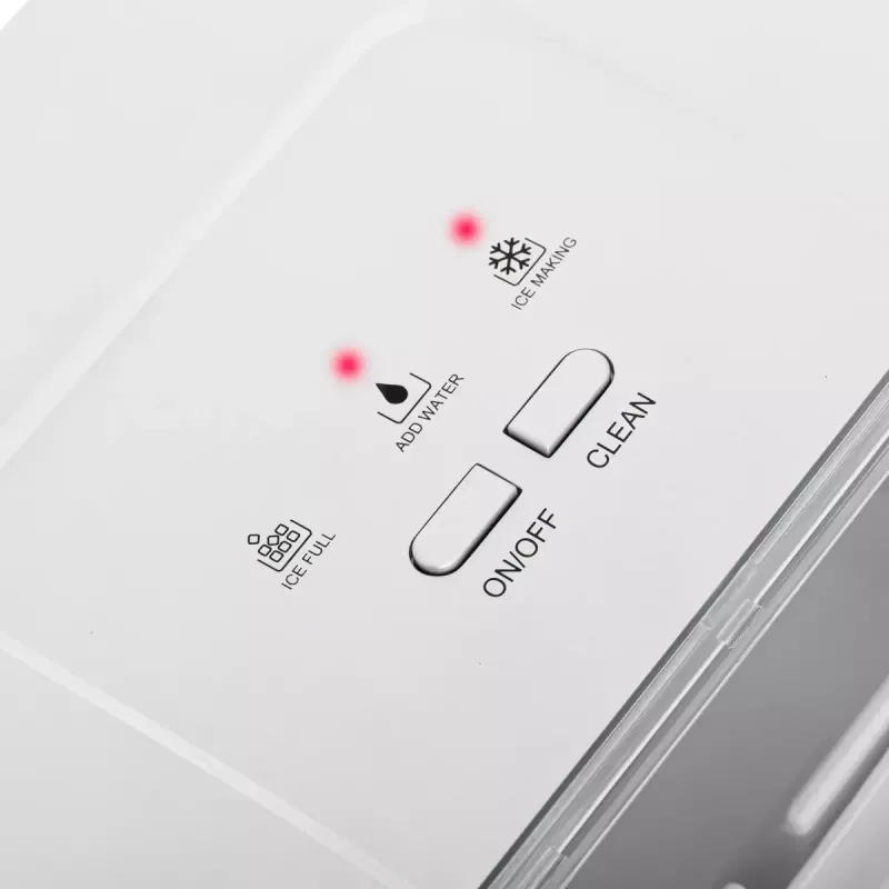 Máquina de cubitos de hielo Adler AD 8086 Potencia 100 W Plata