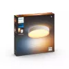 Lámpara de techo inteligente Philips Hue White Ambience Enrave grande, Bluetooth, blanca, LED, metal, bombilla no reemplazable