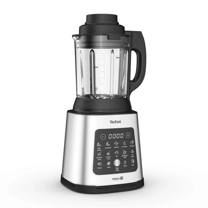 Tefal Perfectmix Cook BL83SD 1,75 L Batidora de vaso 1400 W Negro, Acero inoxidable